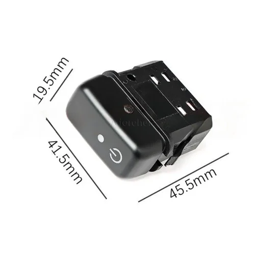 Imagen 2 del producto 1 unidad de luz antiniebla de modificación LED DRL interruptor de encendido del ventilador del foco de potencia para Mitsubishi Fuso