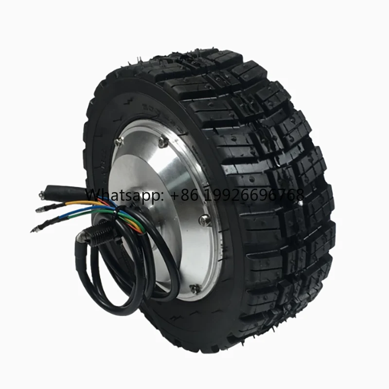 

Low Speed 8-inch Wide Tire Wheel Hub Motor with Lawn Tire 36v 48v 350w for Lawn Mower