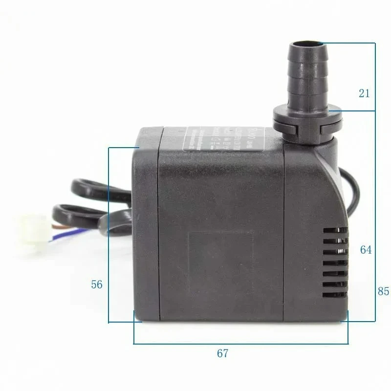 General Ice Machine Water Pump Pure Copper Motor Pump LH-102 AC220V-240V 12W Circulating Submersible Upper Water Pump