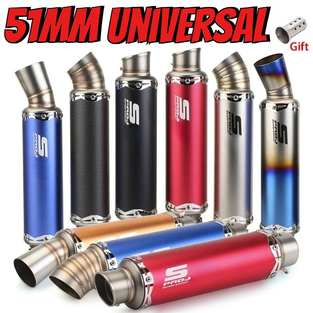 إطلاق منتج جديد: ماسورة عادم الدراجة النارية SC بعد البيع مقاس 51 مم، تتميز بمشروع DB Killer GP للإزاحة الكبيرة #1