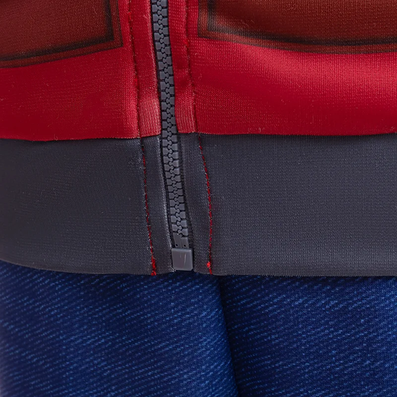 Costume Anime Ryder per ragazzi Stampa giacca a maniche lunghe con cerniera + pantaloni Abito Carnevale di Halloween Festa di Natale Abbigliamento da esibizione