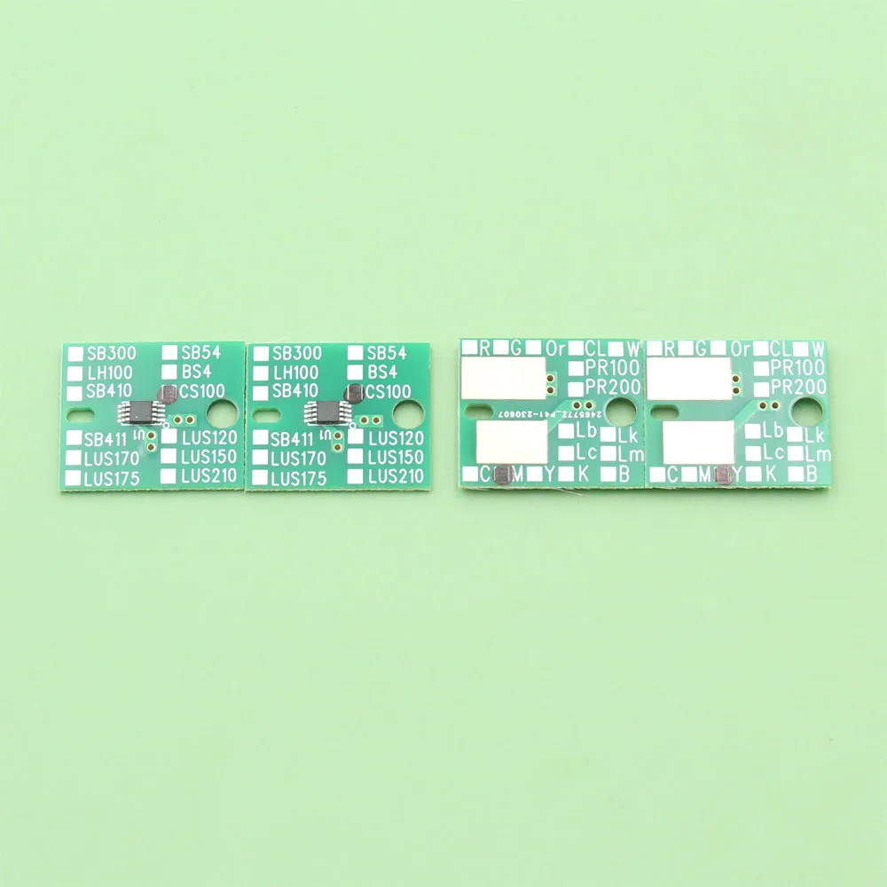 4pc/set 2L 2000ml CS100 One Time Chip For Mimaki SWJ-320-S2 SWJ-320-S4 Printer CS100 Chips C M Y K