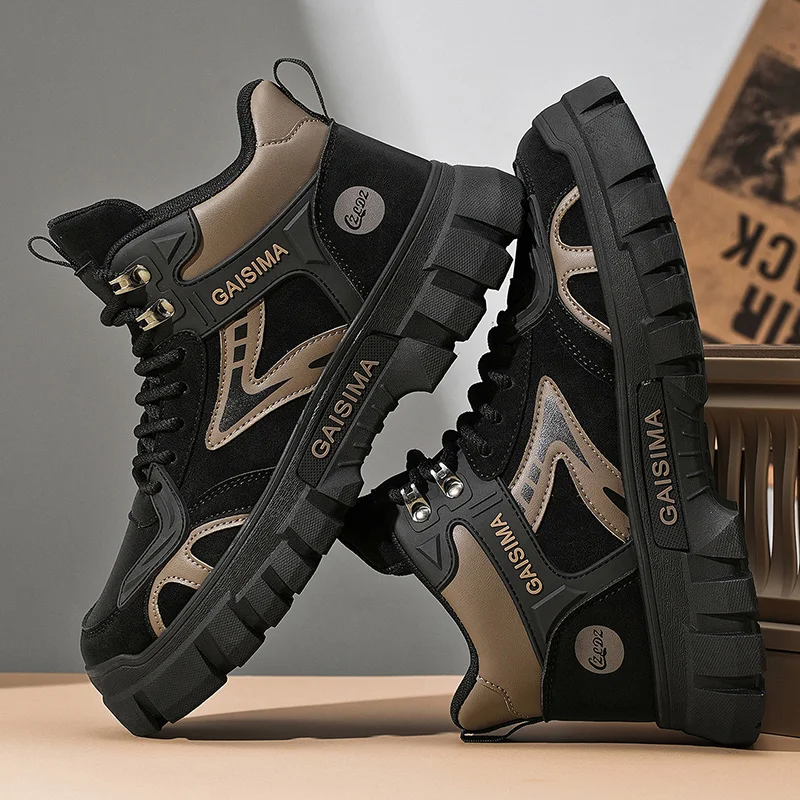 

Men Shoes Tactical Boots Special Forces Field Man Boot Lightweight Outdoor Non-Slip Men Zapatillas Hombre Motorcycle Boots