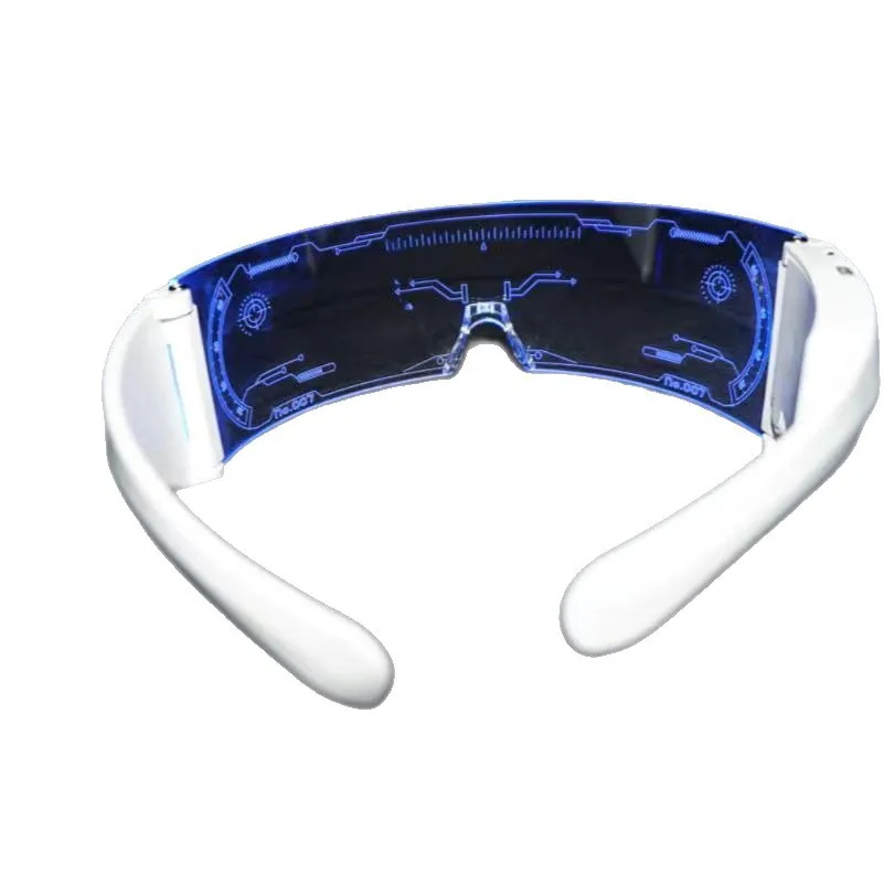 LED Technology Luminous Cycling Glasses Night Travel Anti-collision Luminous Shiny Goggles Cool