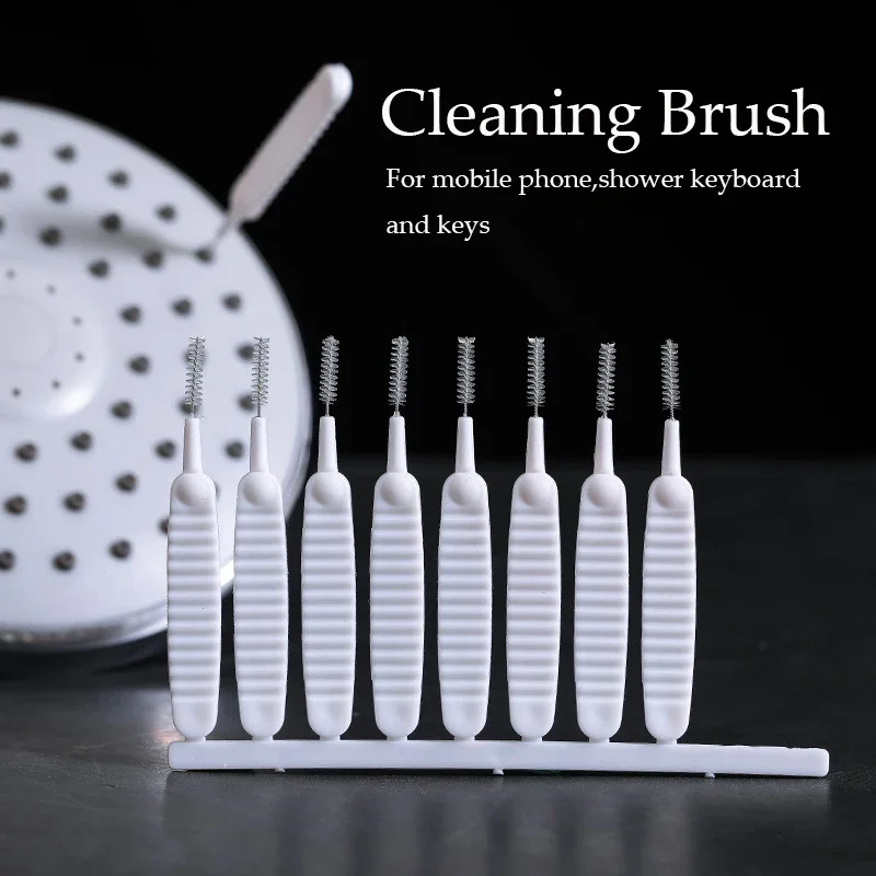 10/20/50/100pcs Mobile Phone Hole Cleaning Brush Charging Port Horn Dust Removal Brush Shower Head Clean Brushes Cleaner Tools