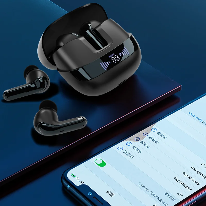 الأصلي Xiaomi F8 سماعات لاسلكية سماعة رأس بخاصية البلوتوث شحن سماعات الأذن الحد من الضوضاء سماعات Led عرض الرياضة مع هيئة التصنيع العسكري