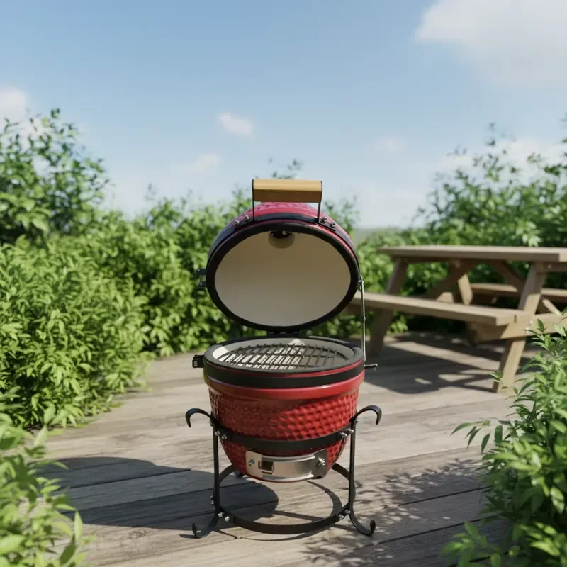 Auplex Ceramic Kamado Grill Komodo Jop 13-29 Inch Pulgadas Outdoor Charcoal Grill BBQ Barbecue Outside Barbecue Buiten