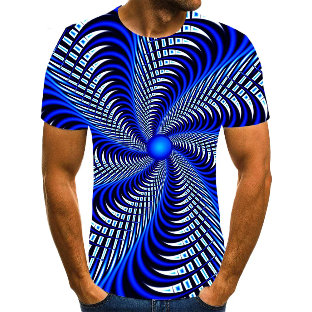 Rainbow 3D Printed Men's Sportive Breathable T-Shirt  Street Outdoor Fashion Casual Wear Y2K, Harajuku - Children's Clothing Top