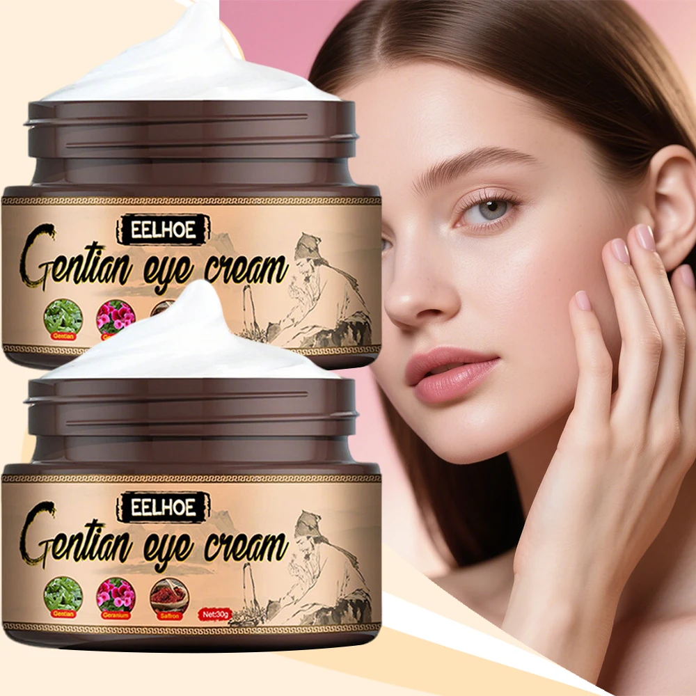 Crema para ojos, 2 uds., mejora la bolsa de ojos, se desvanece, líneas finas, levantamiento, antiojeras, reafirmante, hidratante, antihinchazón, suero para el cuidado de la piel de los ojos