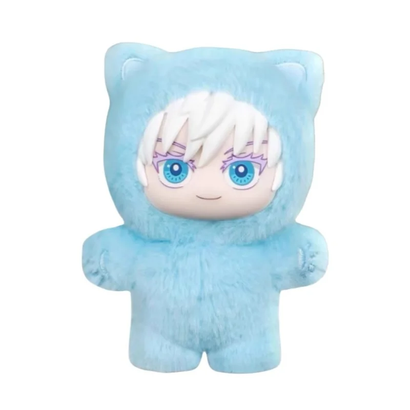 In Voorraad BANDAI Jujutsu Kaisen 2 Kat Oor Plushie Serie Blind Box Mystery Box Anime Figuur Kamer Decoratie Collectie Kids Geschenken