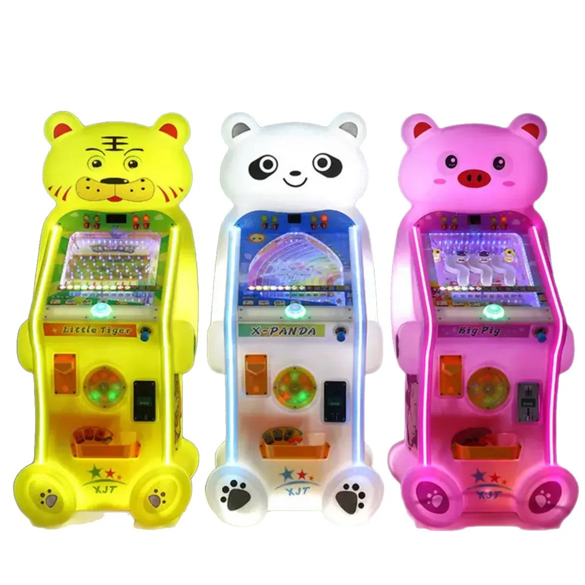 Factory Wholesale Cute Candy Pinball Arcade Game Machine Mini Coin-Operated New Design 220v Amusement Park Attraction For Metal