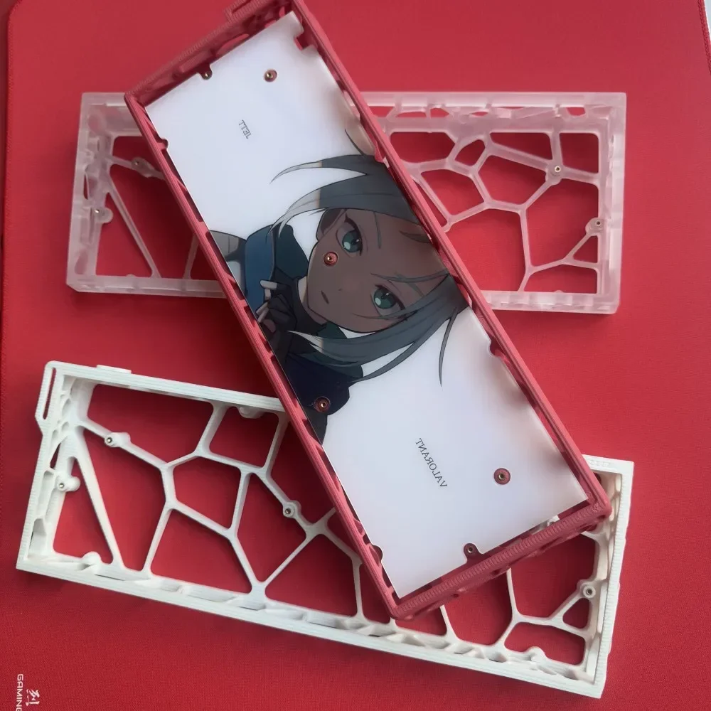 Holy60 Keyboard Hollow Case Custom Frosted Transparent Case 3D Printing Acrylic Keyboard Shell Board Accessory DIY Teclado Gamer