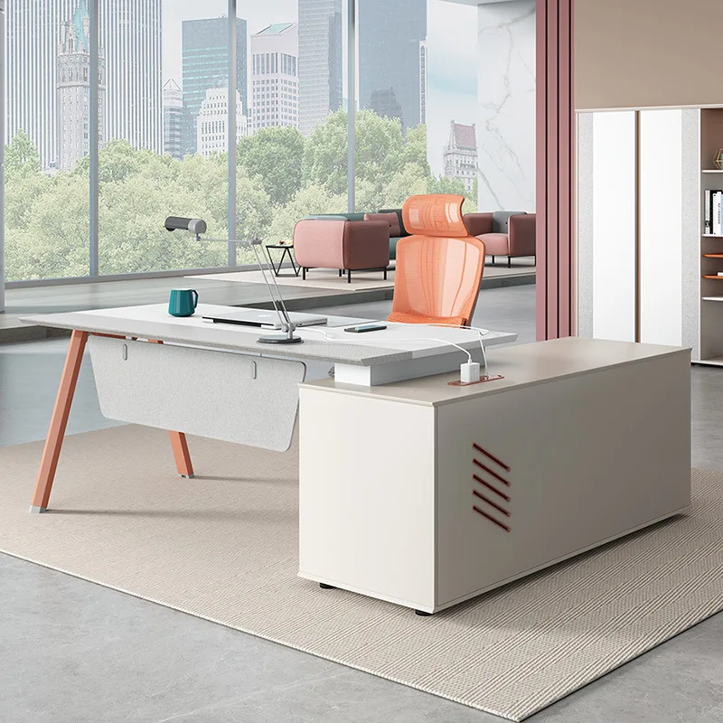 Office Owner Executive Desk, Office Furniture Manager, Large Desk Supervisor Desk
