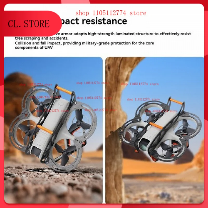 

Для DJI NEO полностью углеродное волокно, броня, защита от столкновений, корпус, аксессуары для дронов