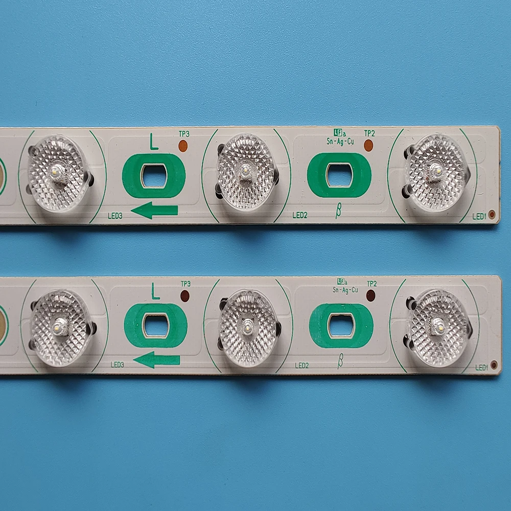 Nova barra de retroiluminação LED de 15 lâmpadas 6V 28 chips PN-L702B para LCDs de 70 polegadas