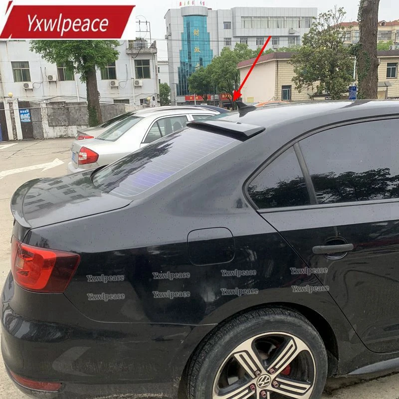 

For Volkswagen Jetta mk6 2012-2018 High Quality ABS Material Primer Color Car Rear Window Roof Spoiler