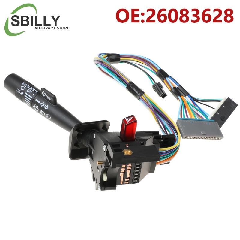 26083628 interruptor combinado multifunción para coche para Chevrolet Astro Suburban GMC señal de giro limpiaparabrisas Control de faros
