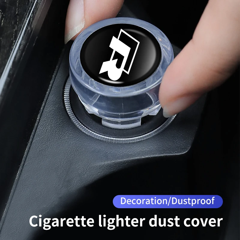 Car Interior Cigarette Lighter Cover DustProof Cap For VW R GTI Polo Golf Passat Scirocco Tiguan Jetta T-ROC Touareg Touran CC