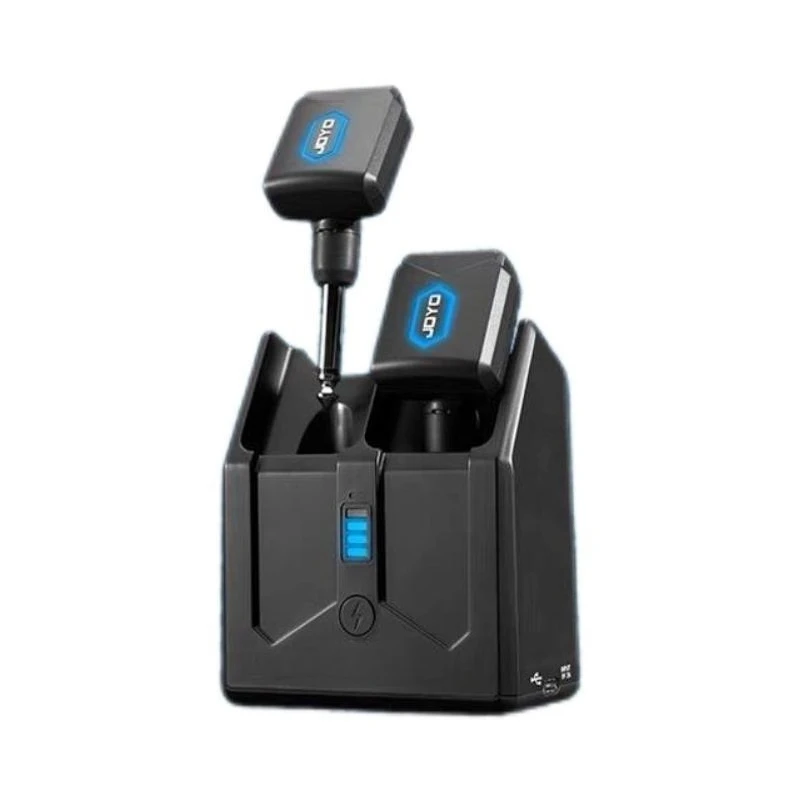 Wireless Guitar Transmitter Receiver System, Portable Charging Dock, 2.4GHz Digital Wireless for Electric Acoustic Guitar