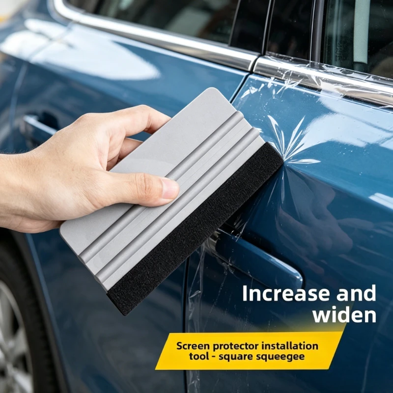 Car Window Tinting Tool Kit Color-Changing Film Beauty Set Squeegee Scratch-Resistant Body Color-Changing Film  Square Squeegee