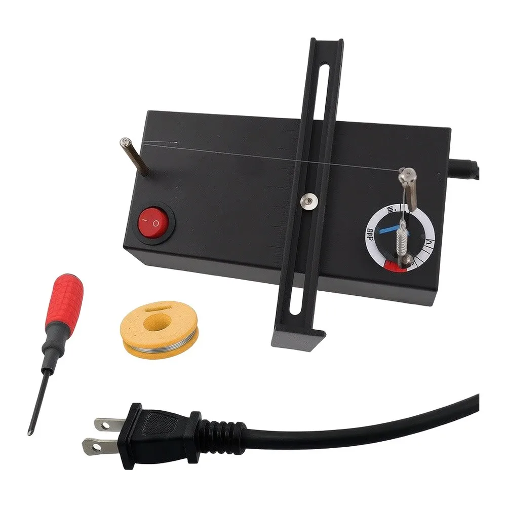 Electric Hot Wire 100-600C Temperature Adjustable Sealing Machine For Braiding Tape Ribbon Hair Accessory Fabric Cutting Tool