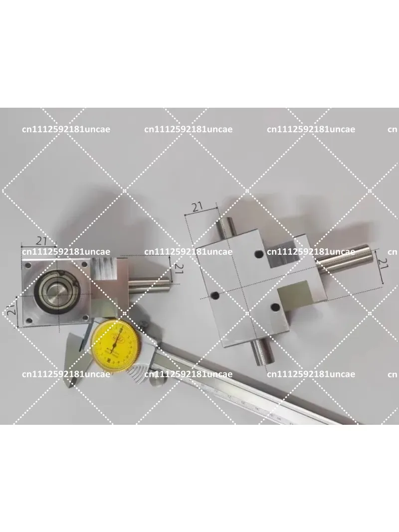 1:1 Helical Bevel Gear Shaft 12mm Double Output 90 Degree Gearbox Differential