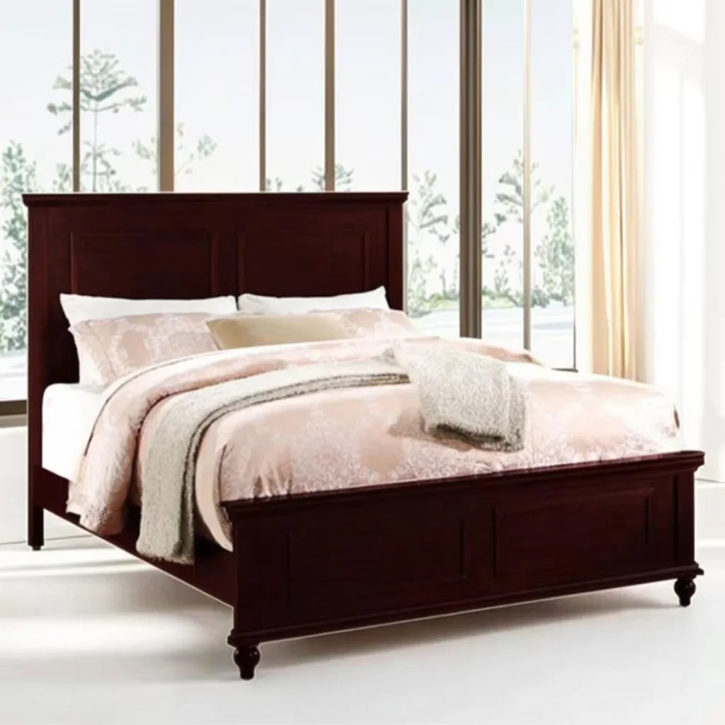 Single/ Double Wooden Beds - Wood Bed Material for Bedroom Furniture With Competitive Price