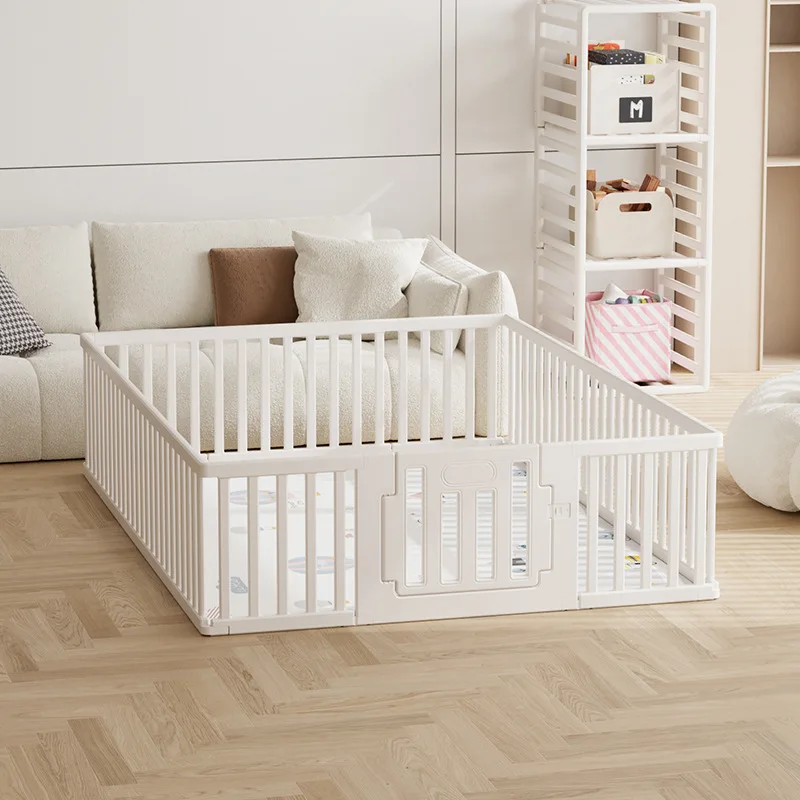 Baby Playpen Guardrail Integrated Adjustable Cabinet Nursery Indoor Home Playpen for Baby Home Children's Game Fence