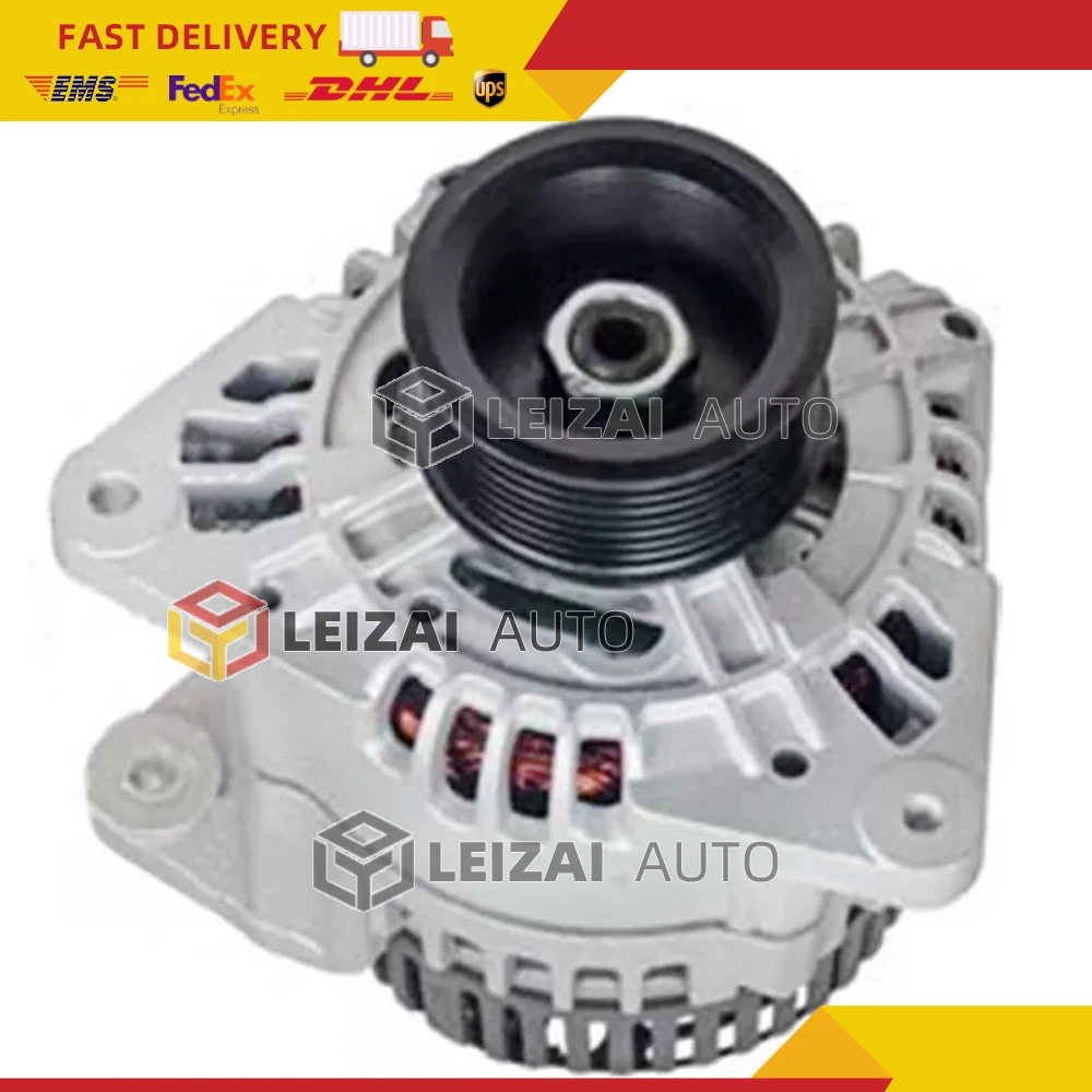 115A/12V CW 8-Groove Alternator For Ford New Holland Tractor TM120 Case IH Tractor MXM120  1C1T10300BB 1C1T-BB 1C1TBB 63321817