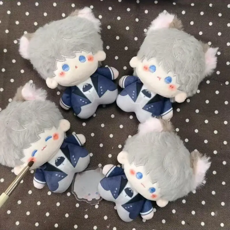 Love and Deepspace periphery kawaii Xawier 2.5D 10cm Starfish body cotton doll Handsome plush toy Backpack zipper decoration