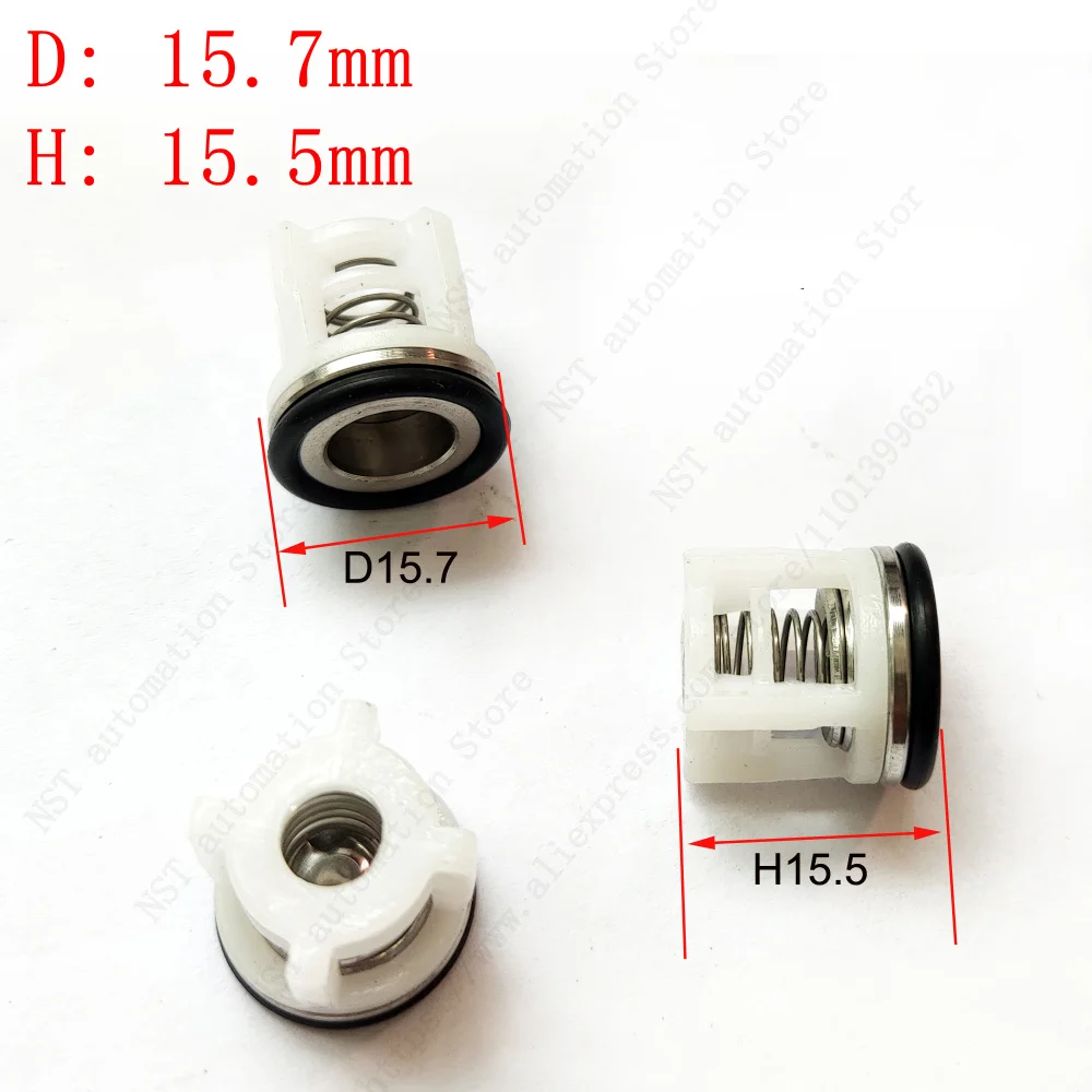 3PCS Pressure Pump Washing Machine Valve Spring Connection Repair Pump Accessory Water Seal ring Check Valve Kit 15 16 18 MM