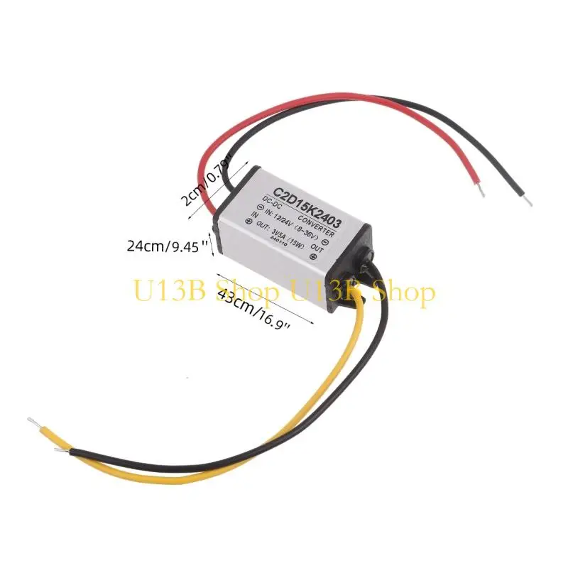 U13b Conversor corrente direta 12V-24V a 3V 5A 15W Módulo conversor adversidade reduzido reduzido
