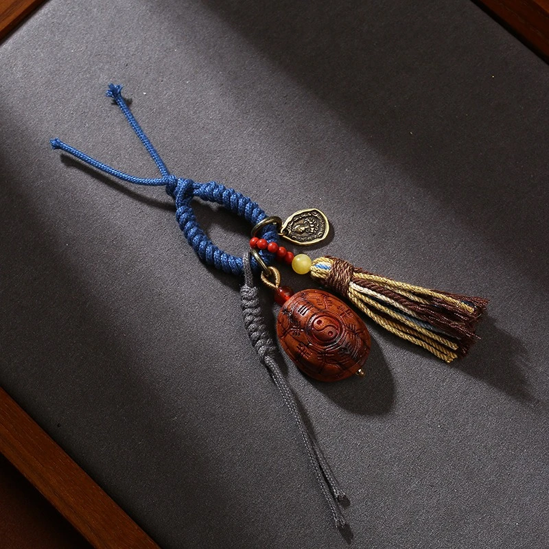 Tianzhu pendant, pharmacist's play, lightning strike, jujube wood, Wenchang Tower jewelry, agate pendant, turtle shell bracelet