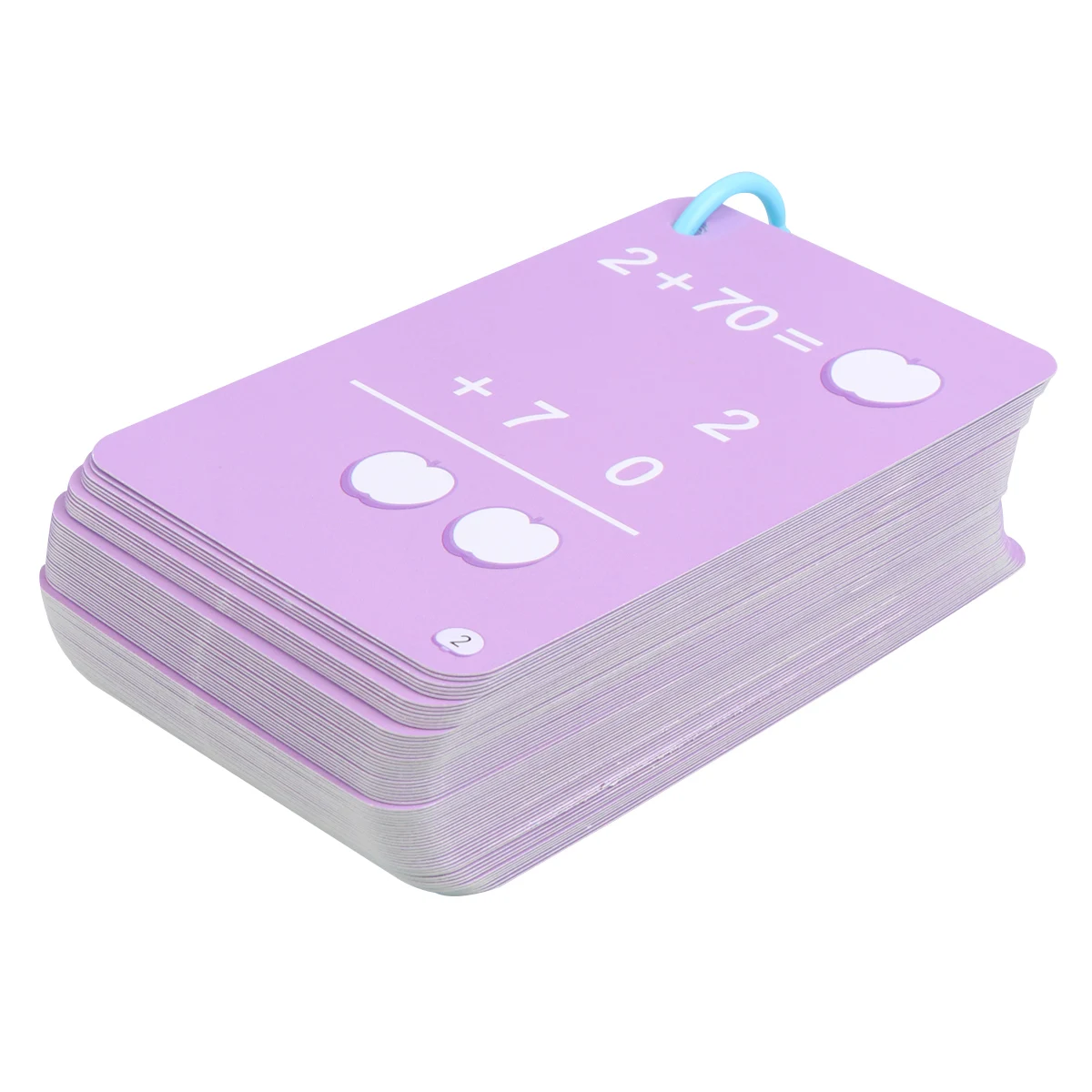 

1 set Flash Cards Math Learning Tools Kids Subtraction Addition Multiplication Division Arithmetic Question Card Set Educational