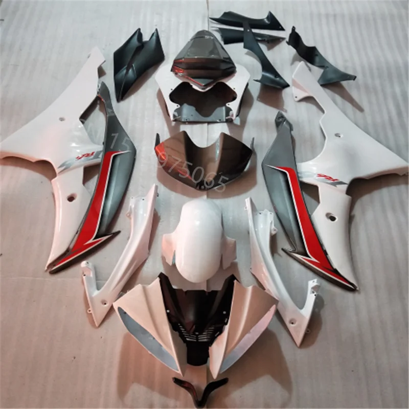 White black red plastics motorcycle Fairing fit for YZFR1 08 15 YZFR1 2008- 2015 YZFR1 08-15 Injection molding Fairing kit