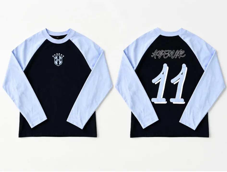 2026 Parent-child long sleeved round neck T-shirt 3D printed casual sports street loose top fashionable and breathable