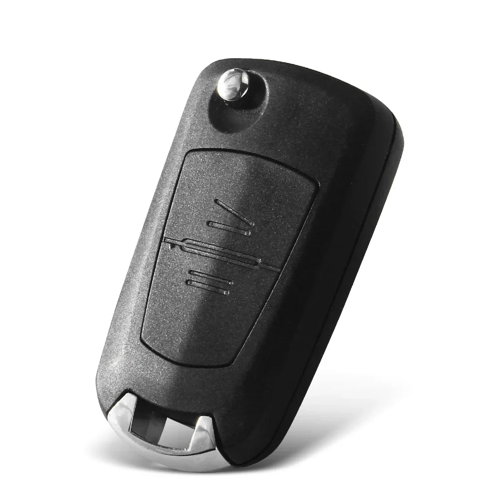 KEYYOU 2-przyciskowy zmodyfikowany składany zdalny kluczyk samochodowy do Vauxhall Opel Astra Zafira Omega Vectra Auto Key Case Fob