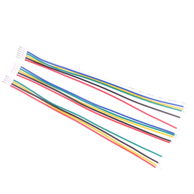 عبوات متعددة 10، موصل JST GH1.25 مع كابل GH Series 1.25 4P/5P/6Pin 10 سم 1571 28AWG