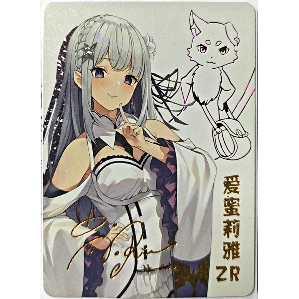 Anime Goddess Story 5M9 ZR Rem Nakano Ichika Emiria Ichinose Chizuru Boy Game Toys Collectible Cards Christmas Birthday Present