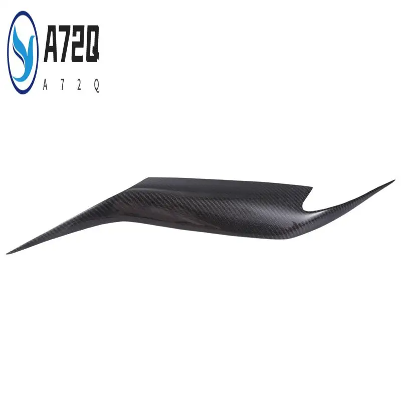 

A72Q-Real Carbon Fiber Eyelids Eyebrows Lids Headlight Trim Cover For Toyota Camry 2006-2011
