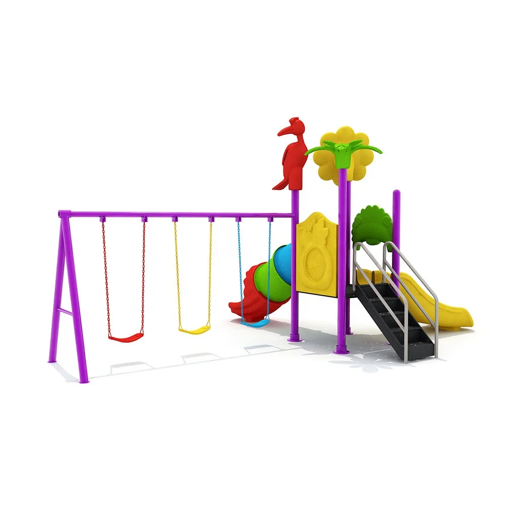 Exhilarating Adventures Medium-Sized 76 Pipes Kids Slides Outdoor Playground Equipment for Energetic Play