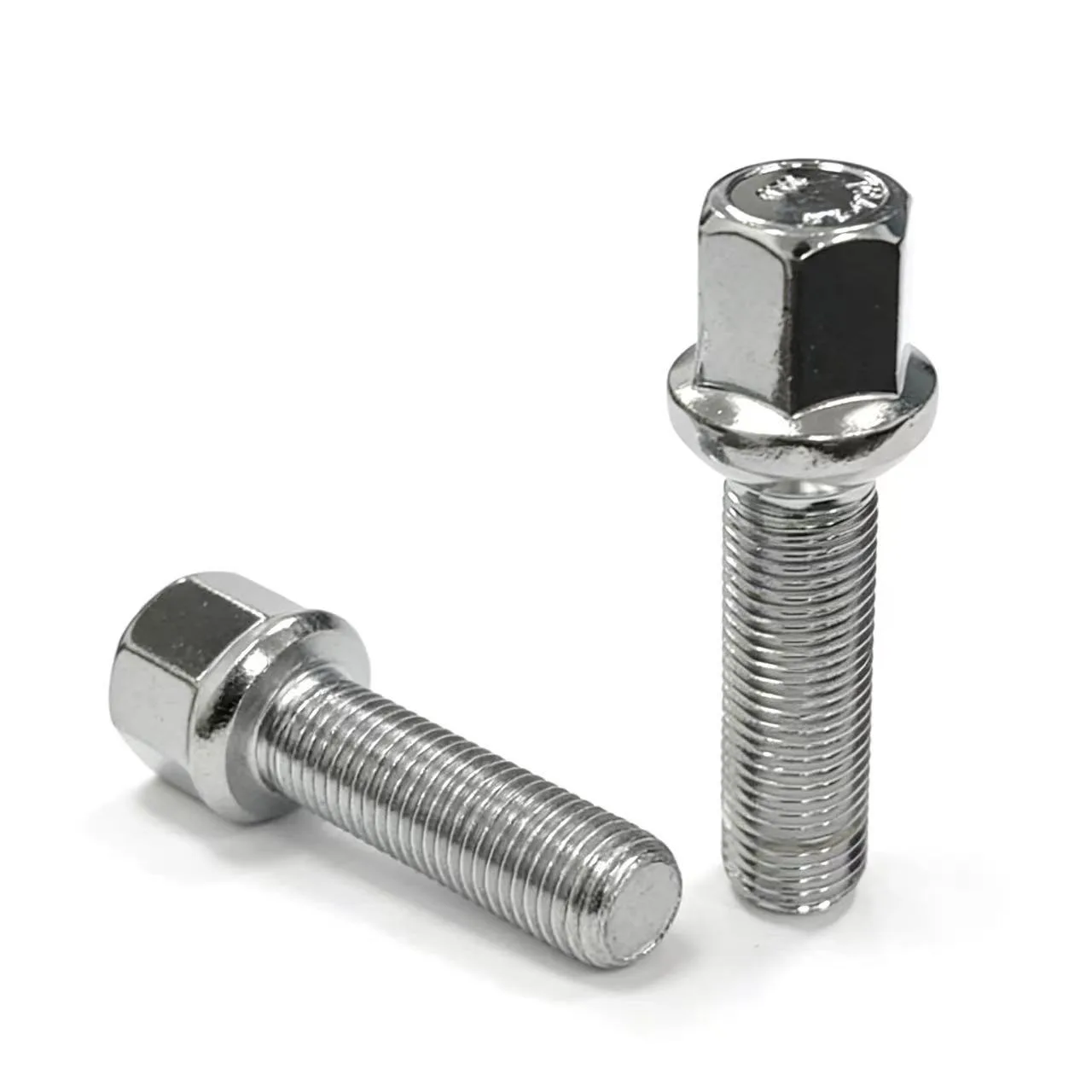 10 piece 35/40/45/50/55/60/65mm lengthen Steel Wheel Bolts M14 x 1.5mm WHEEL NUTS SEAT SUIT FOR VW Volkswagen