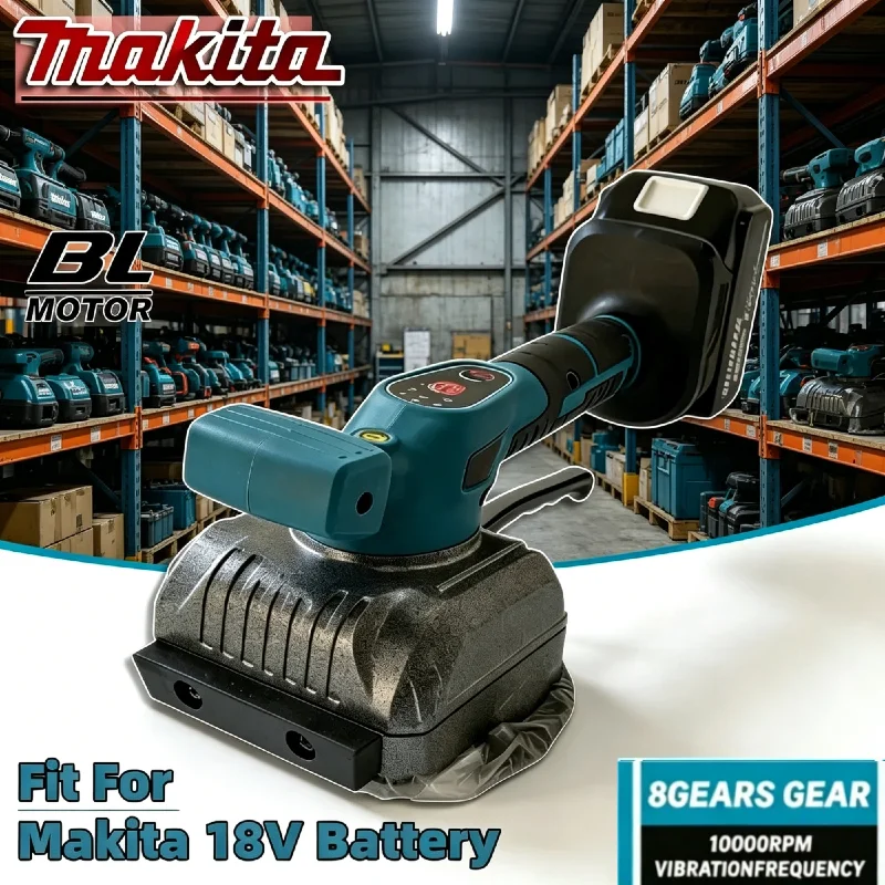 

Вибрационная машина для выравнивания плитки Makita, беспроводная интеллектуальная машина для укладки настенной плитки, электроинструмент для аккумуляторов Makita 18V.