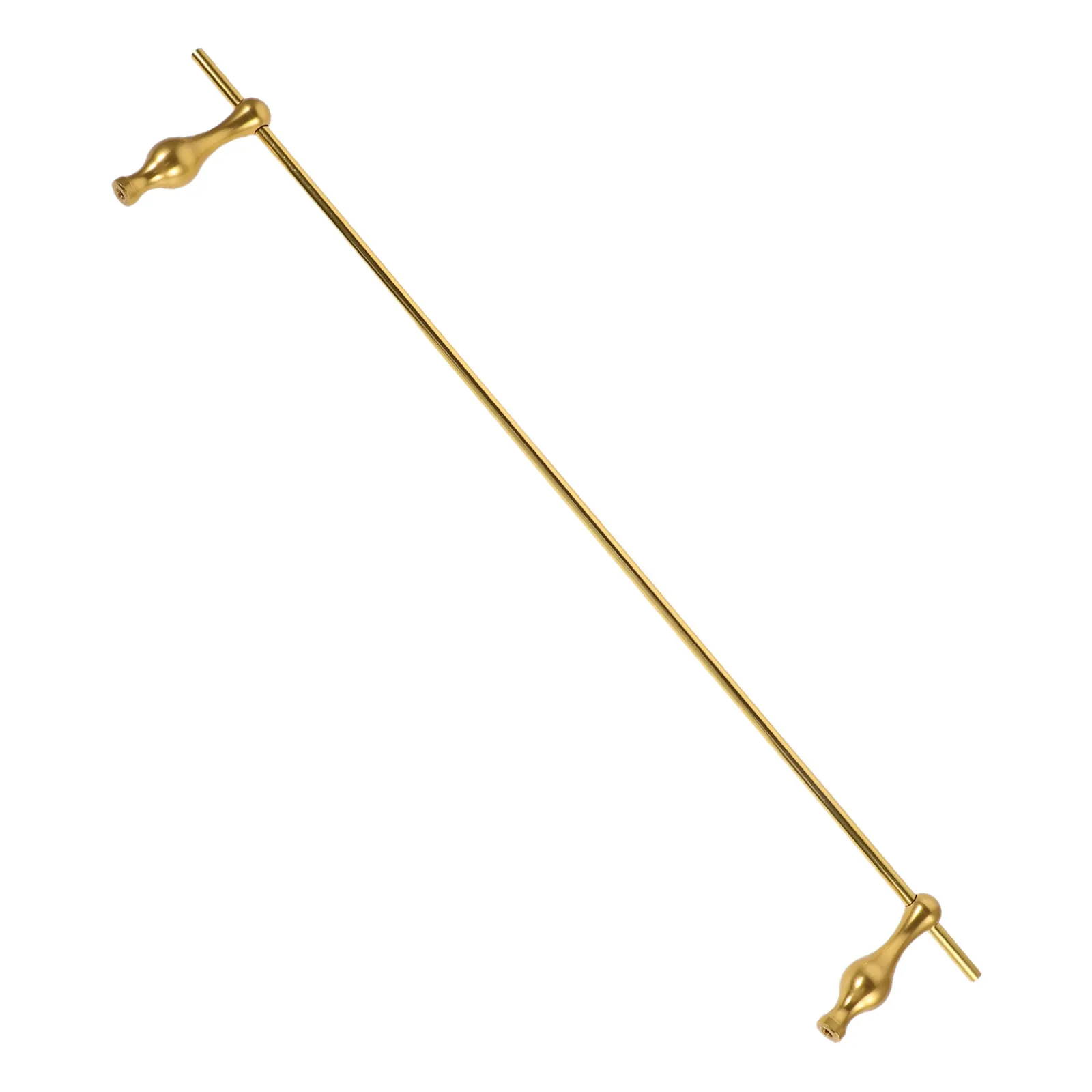 1Set Metal Shelf Edge Trim Gold Cabinet Anti Slip Strip Stable Support Shelf Guard Rail for Kitchen Dishes Glassware Storage