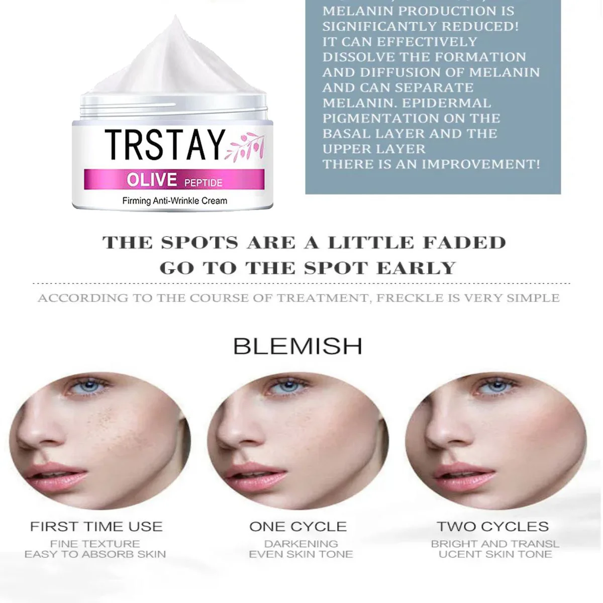 TRSTAY black spot and blemish essence - reduce pigmentation and even skin tone