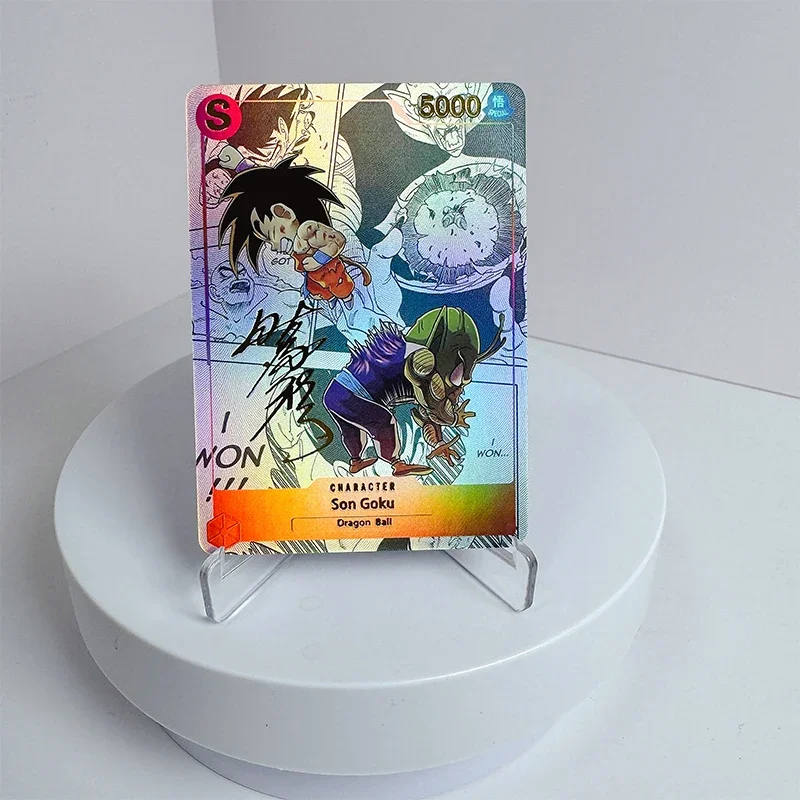 Dragon Ball Super Anime Characters Bulma Chichi DIY Homemade Game Toys Collection Card Christmas Birthday Gift