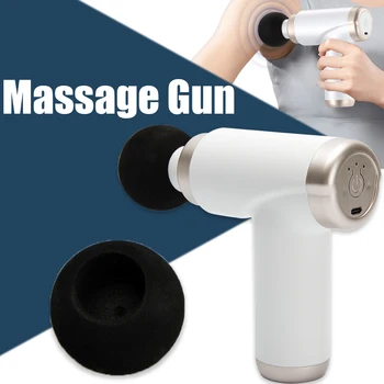 Vibration massage gun rechargeable wireless muscle relaxation massager Mini professional fitness portable electric fascia gun