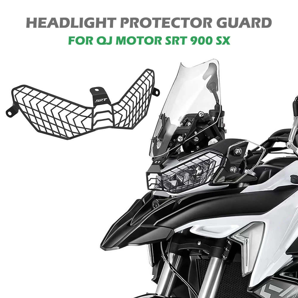 

For QJ Motor SRT 900 SX SRT900SX Motorcycle Accessories Headlight Grille Guard Headlamp Grille Cover