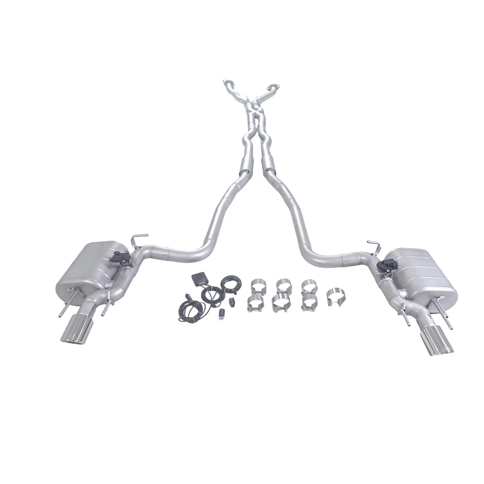 GFC Catback Exhaust Muffler for 2011 Cadillac CTS 3.0T ,Car Electric Valve Exhaust System Made of SUS304 Pipe