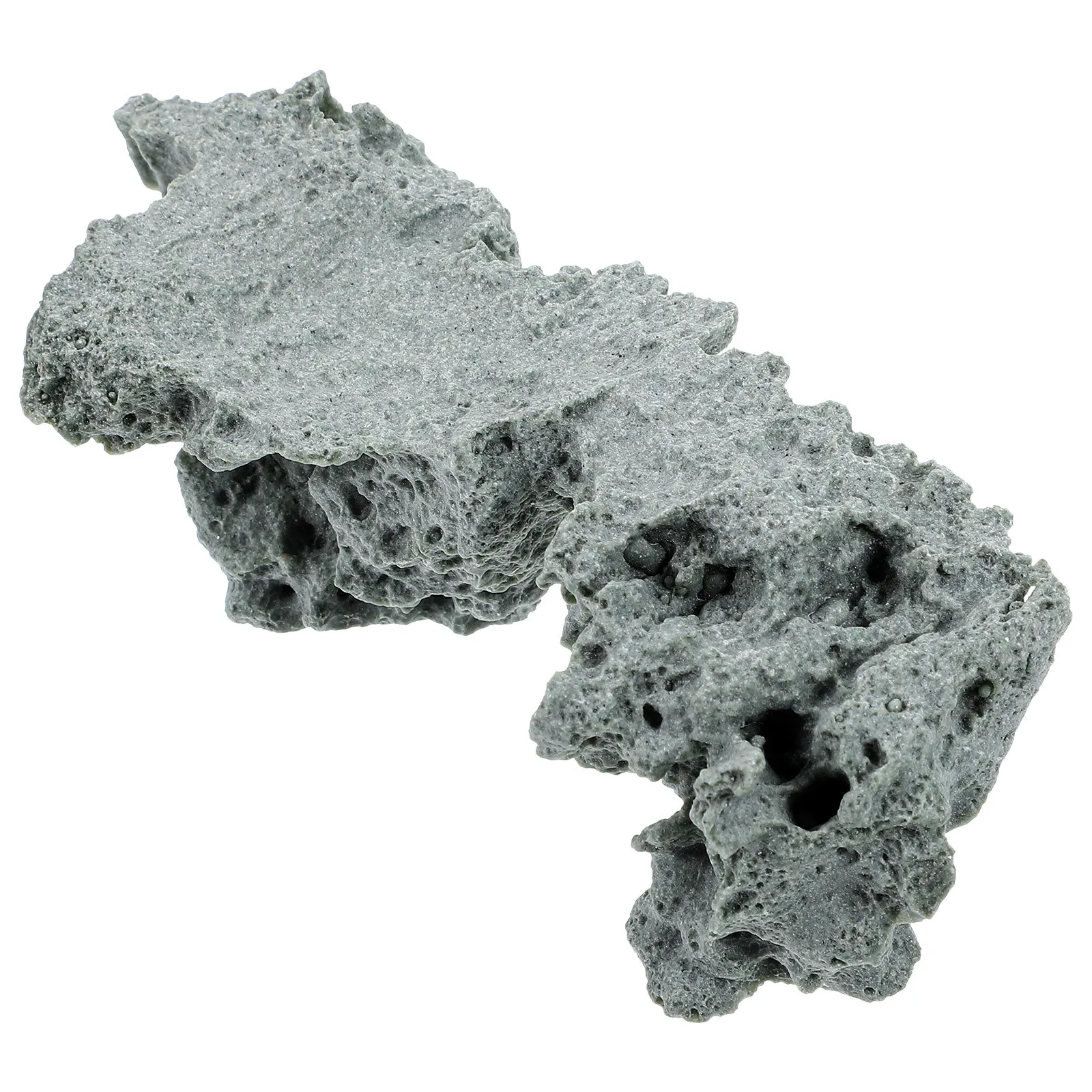 

Fake Mountain Decoration for Fish Tank Realistic Aquarium Rockery Underwater Landscaping Decor Resin Aquatic Ornament